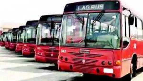 LAGBUS operators, staff protest ban from Ikorodu road, passengers stranded
